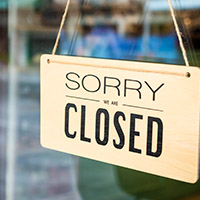 Victorian financial services forced to close