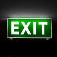Exit signage