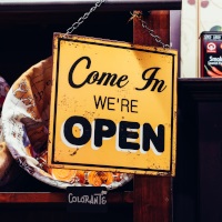 open for business